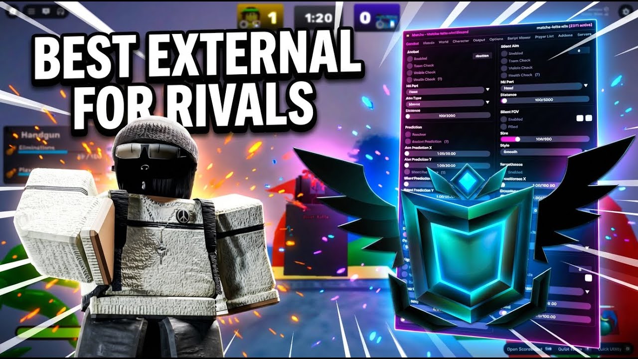 Playing Rivals like a Pro with the BEST External.. | ft. matcha