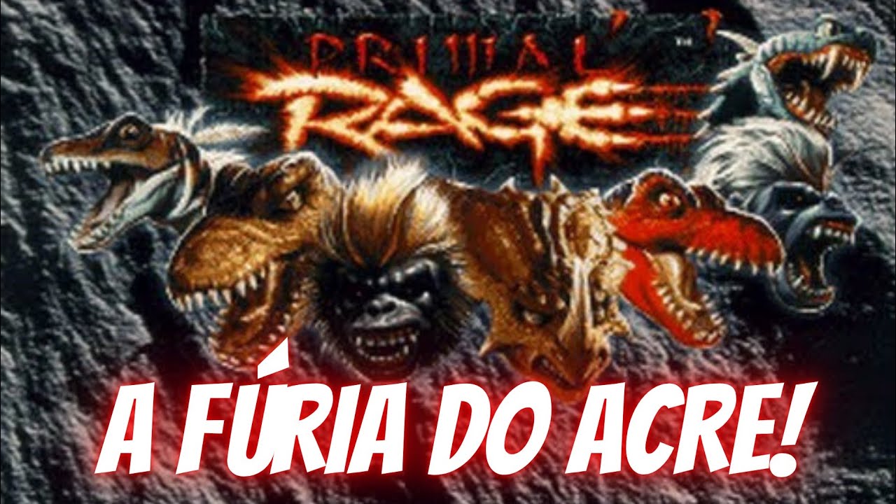 Mega Drive: PRIMAL RAGE - A Fúria do Acre (Teste do Cartucho)