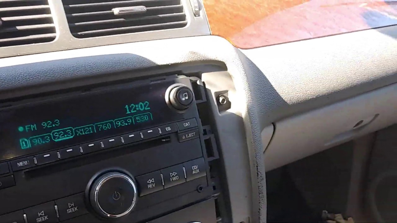 chevy stereo locked