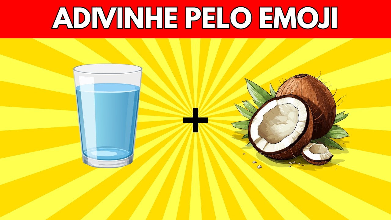 ADIVINHE AS PALAVRAS PELO EMOJI 🥥 | DESAFIO DOS EMOJIS