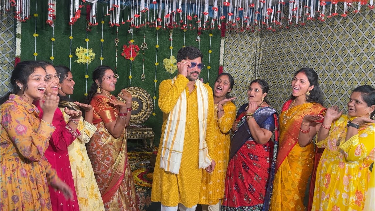 Haldi Party Ceremony Time 🔥
