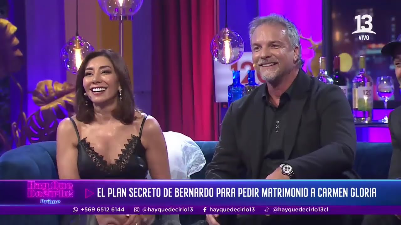 Bernardo Borgeat cuenta detalles de su matrimonio con Carmen Gloria Arroyo| Hay Que Decirlo