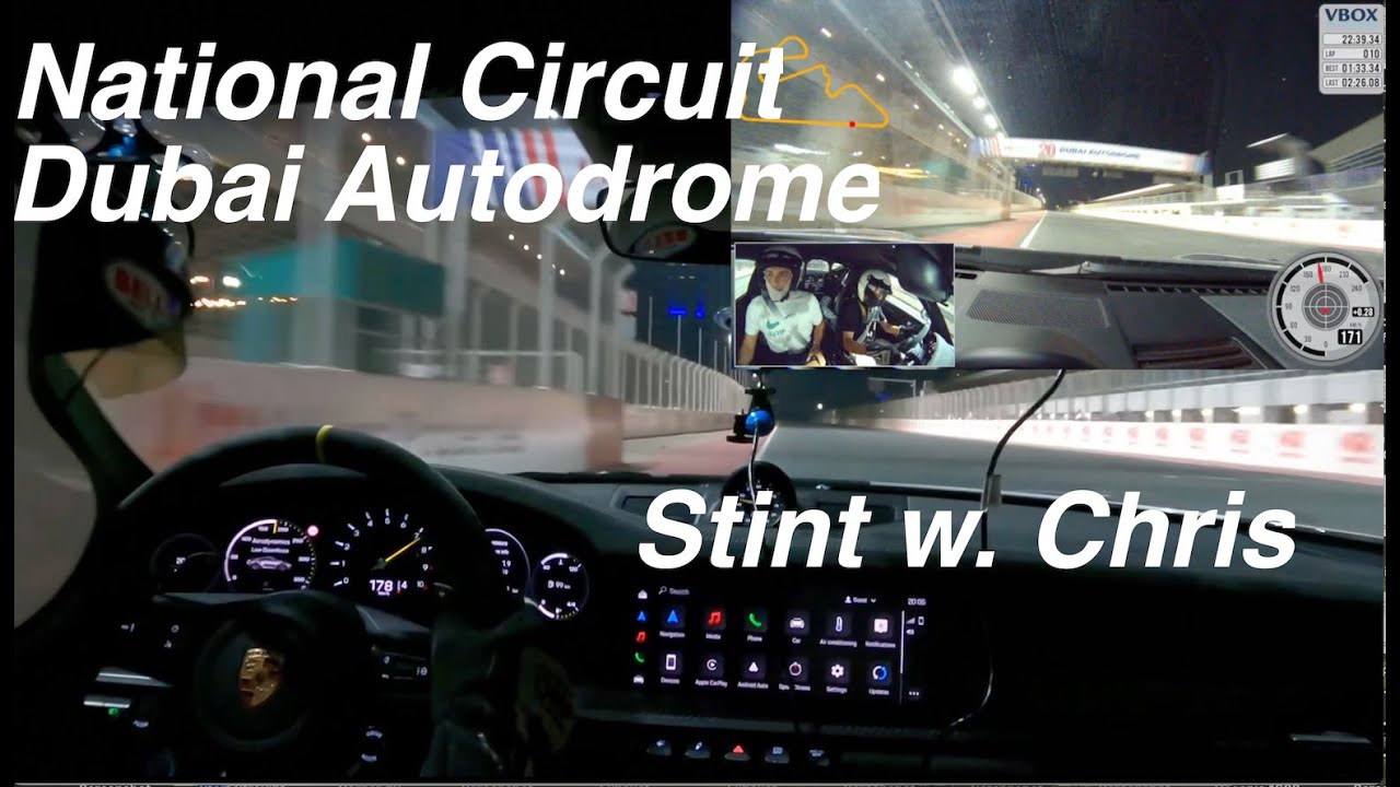 Dubai Autodrome National Circuit w. Chris D.
