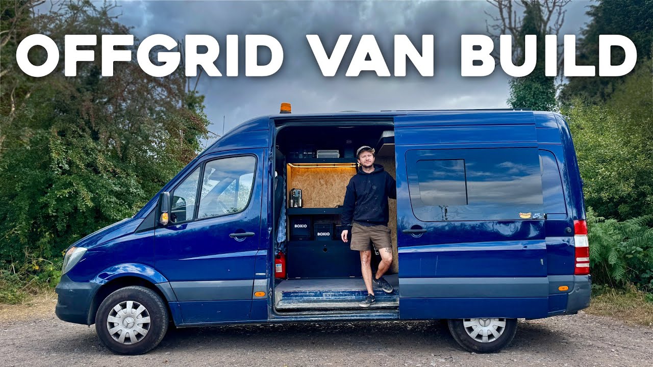 LiFeP04, Solar, Electrical Install .Van Build FINISHED.
