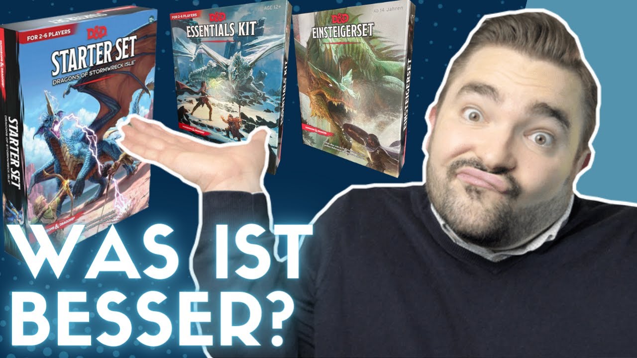 EINSTIEG in #dnd5e: STARTER-Boxen im Vergleich: Drachen der Sturmwrackinsel Rezension