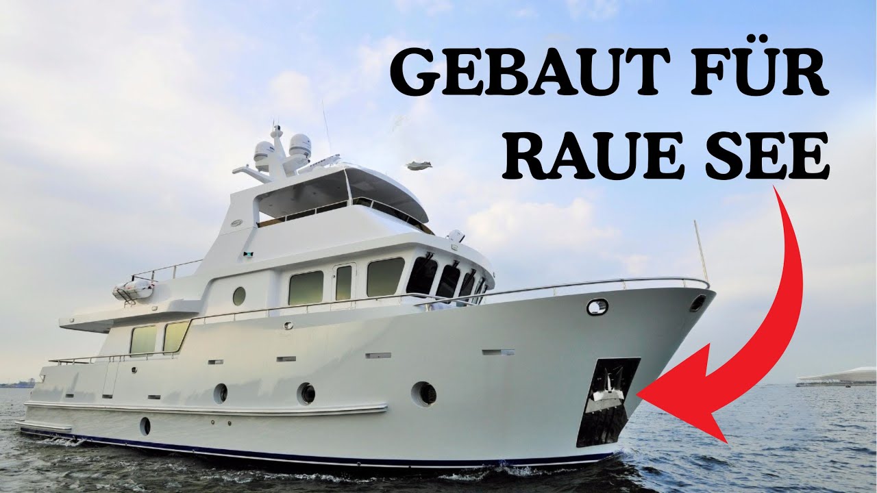 Top 5 Expeditionsyachten mit Stahlrumpf, die für raue Meere gebaut wurden