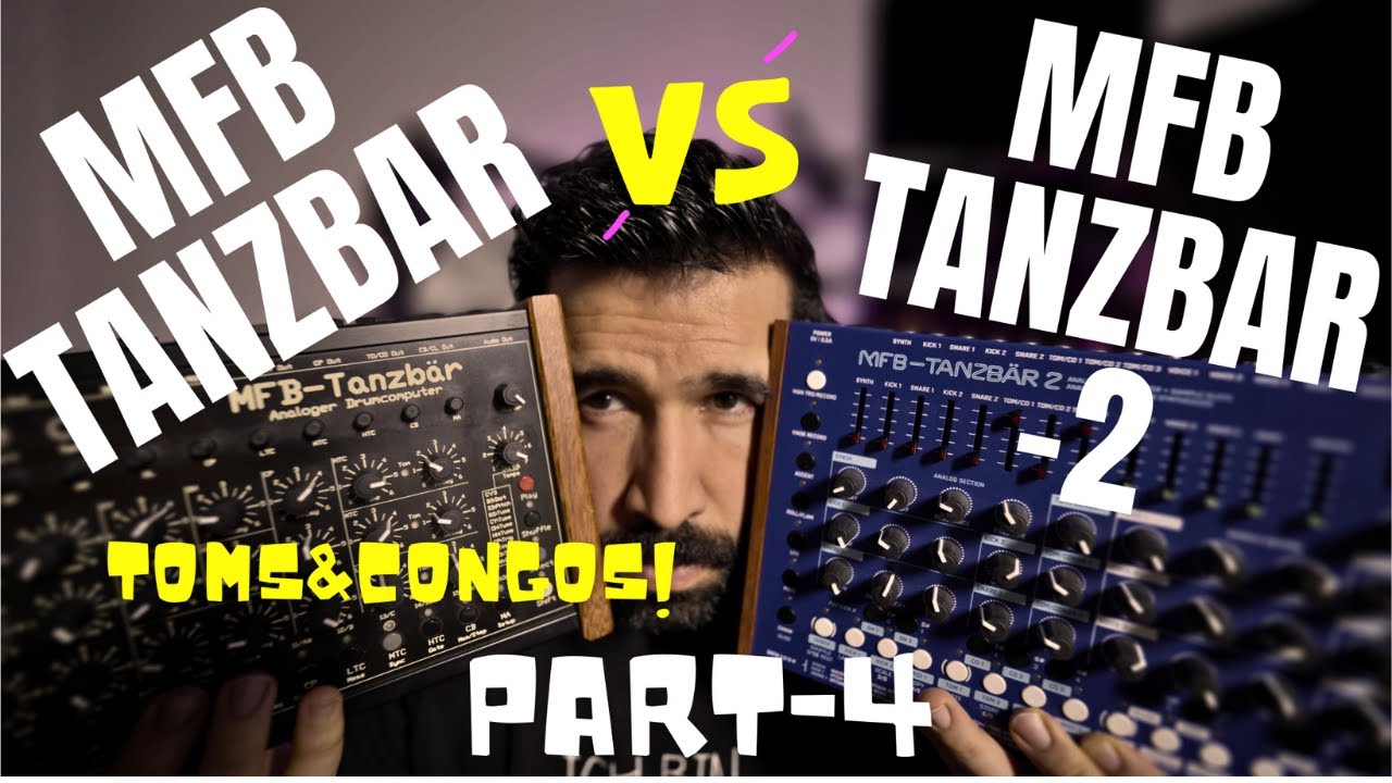 Mfb Tanzbar 2 vs Mfb Tanzbar sound comparison Part-4 (Toms&Congos)
