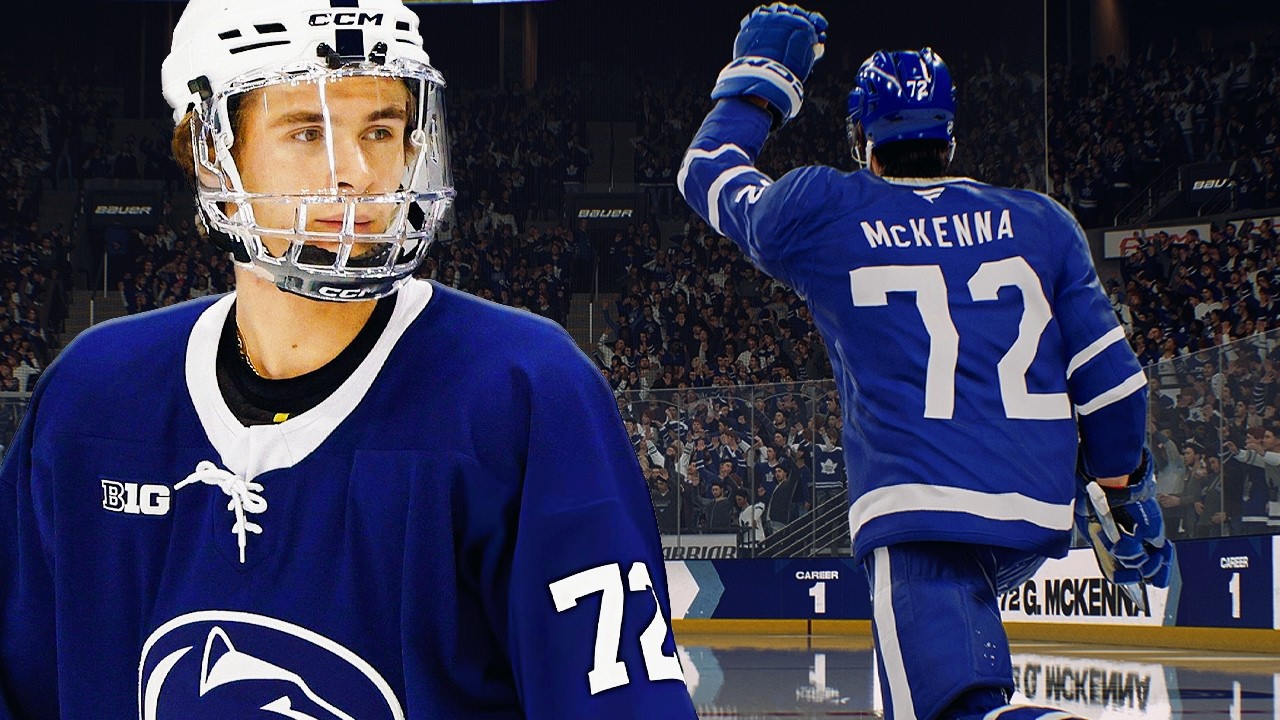 Я симулировал всю карьеру Гэвина Маккенны в NHL 26