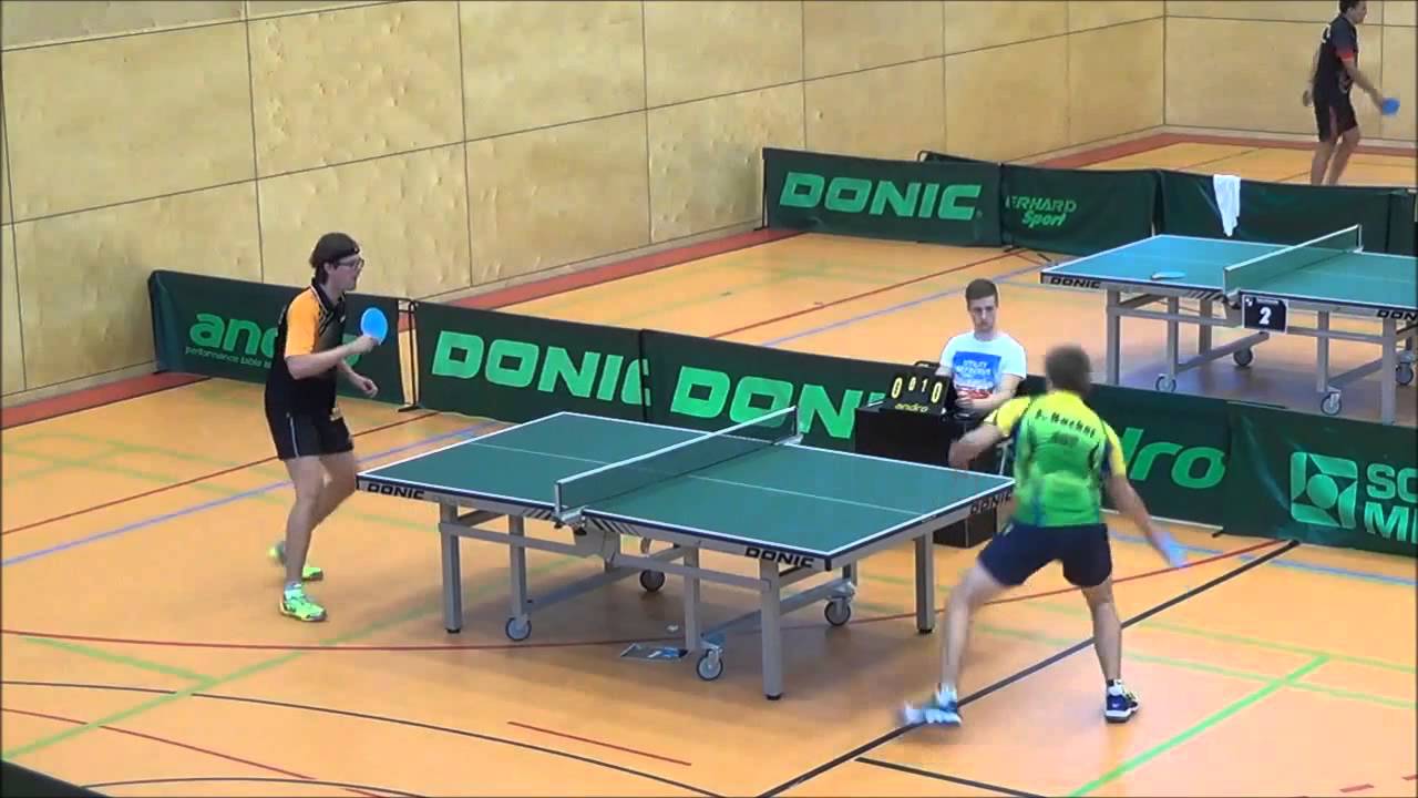 Clickball Quali Südwest 2015 in Windhagen HF Becker gegen Sauer Tischtennis