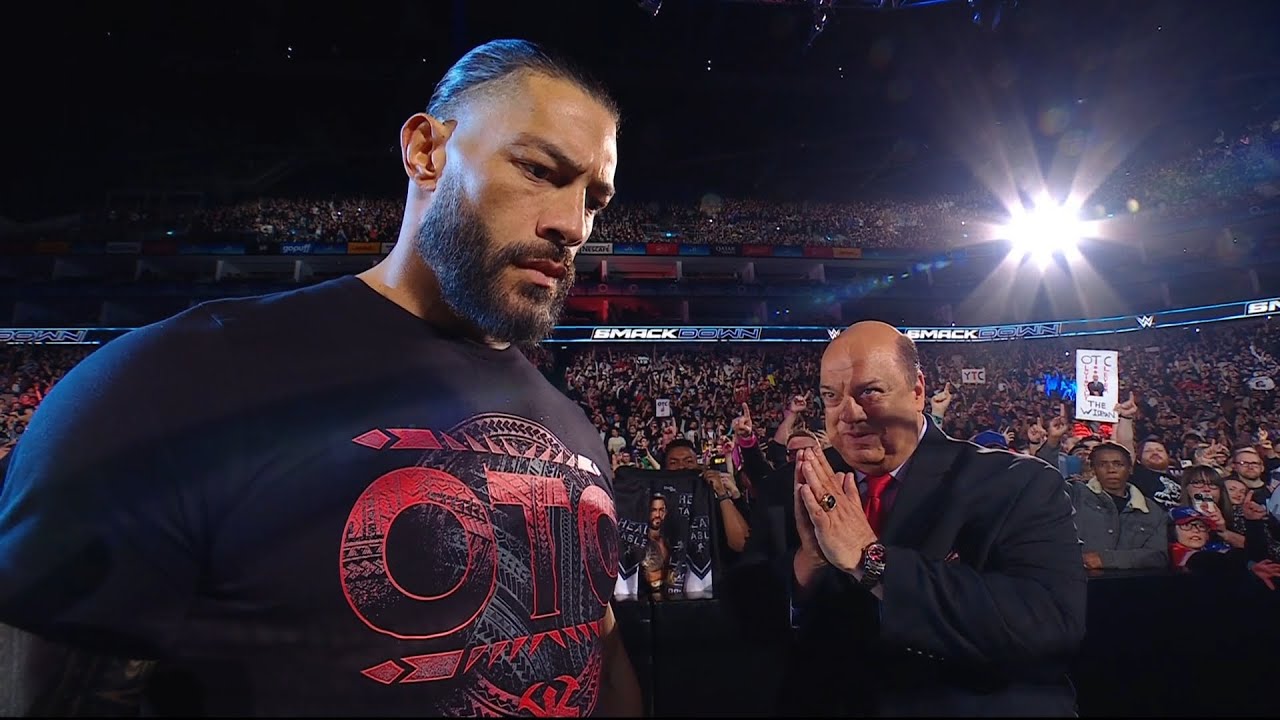 Roman Reigns Entrance: WWE SmackDown in London, March 28, 2025