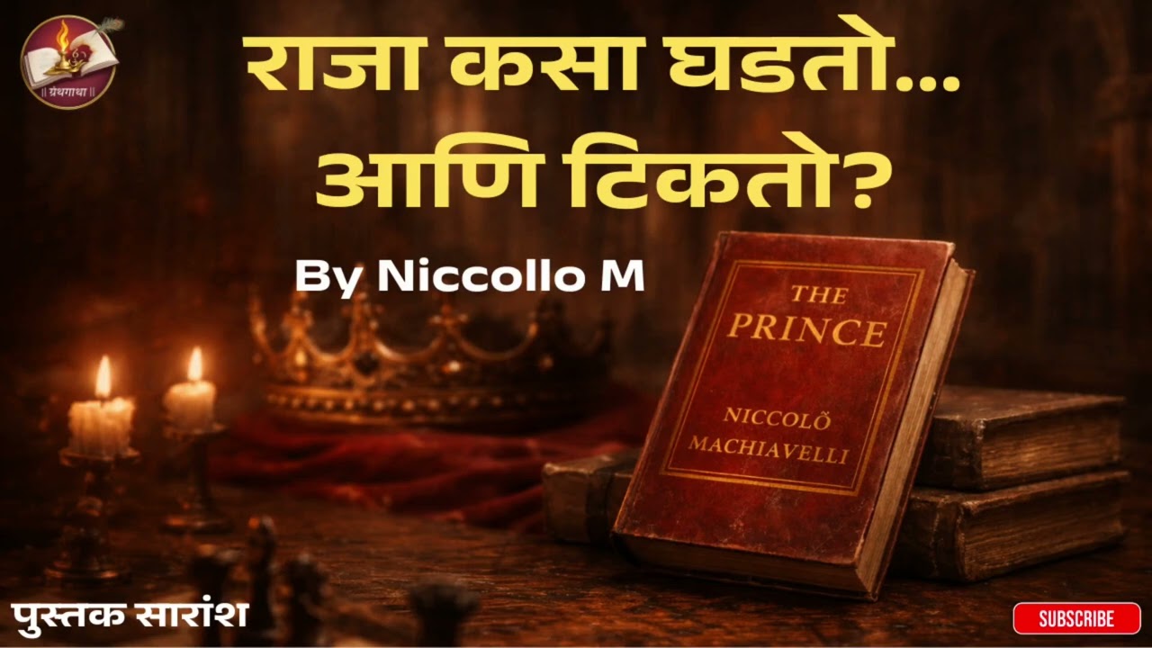The Prince in Marathi | सत्ता मिळवण्याचे कठोर पण खरे नियम | Niccolò Machiavelli | ग्रंथगाथा