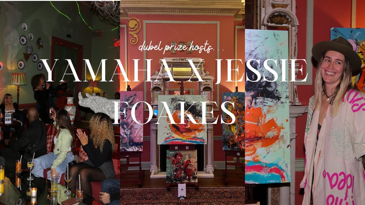 Dubel Prize Finalist Jessie Foakes' Artwork Takes Center Stage at Yamaha Soho!