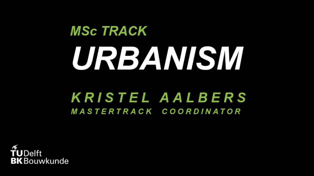 Presentation MSc Urbanism