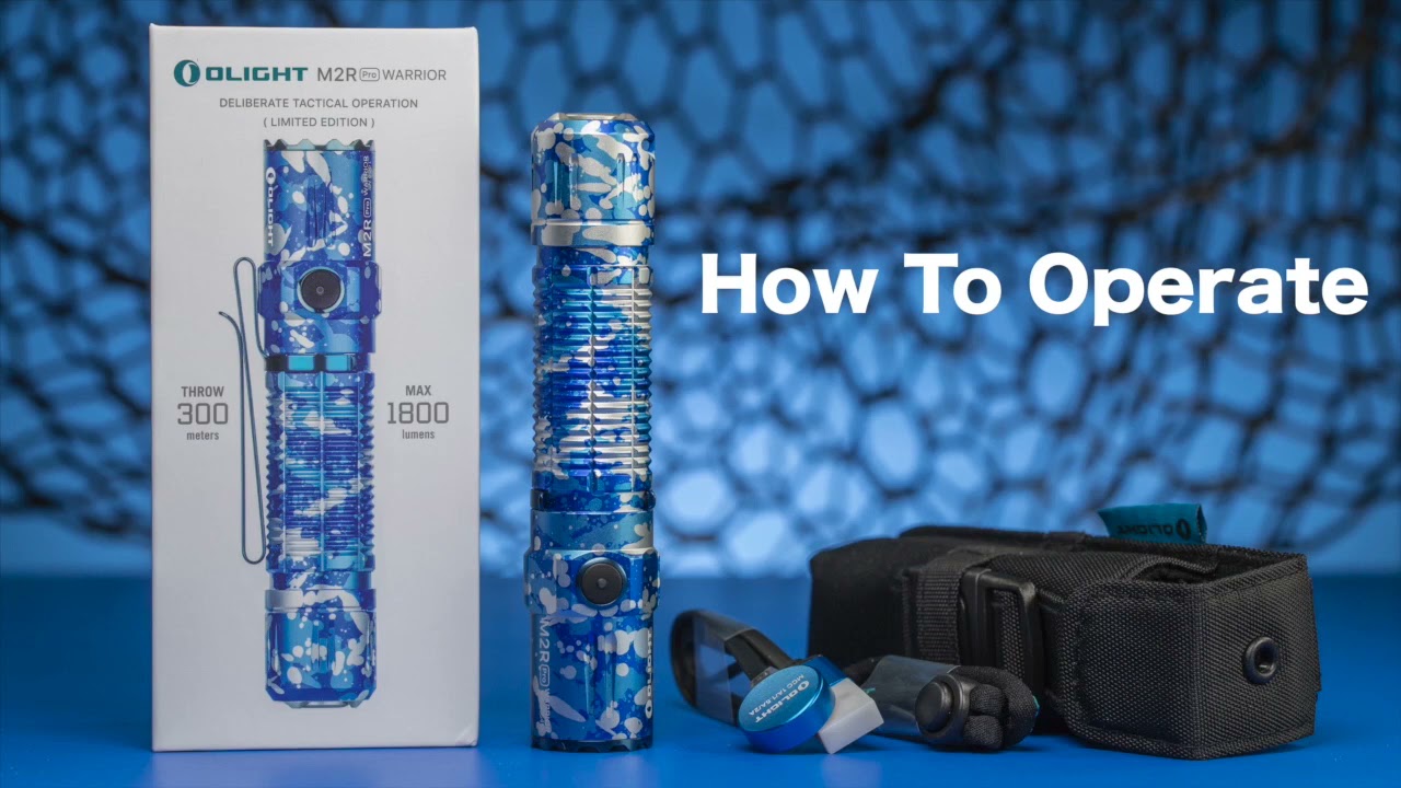 Olight M2R Pro Warrior Instructional Video