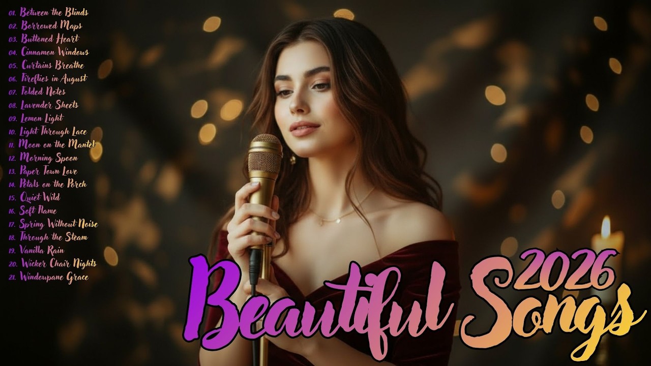 Romantic Playlist 2026 🎶 Beautiful & Calm Songs – Easy Listening Music