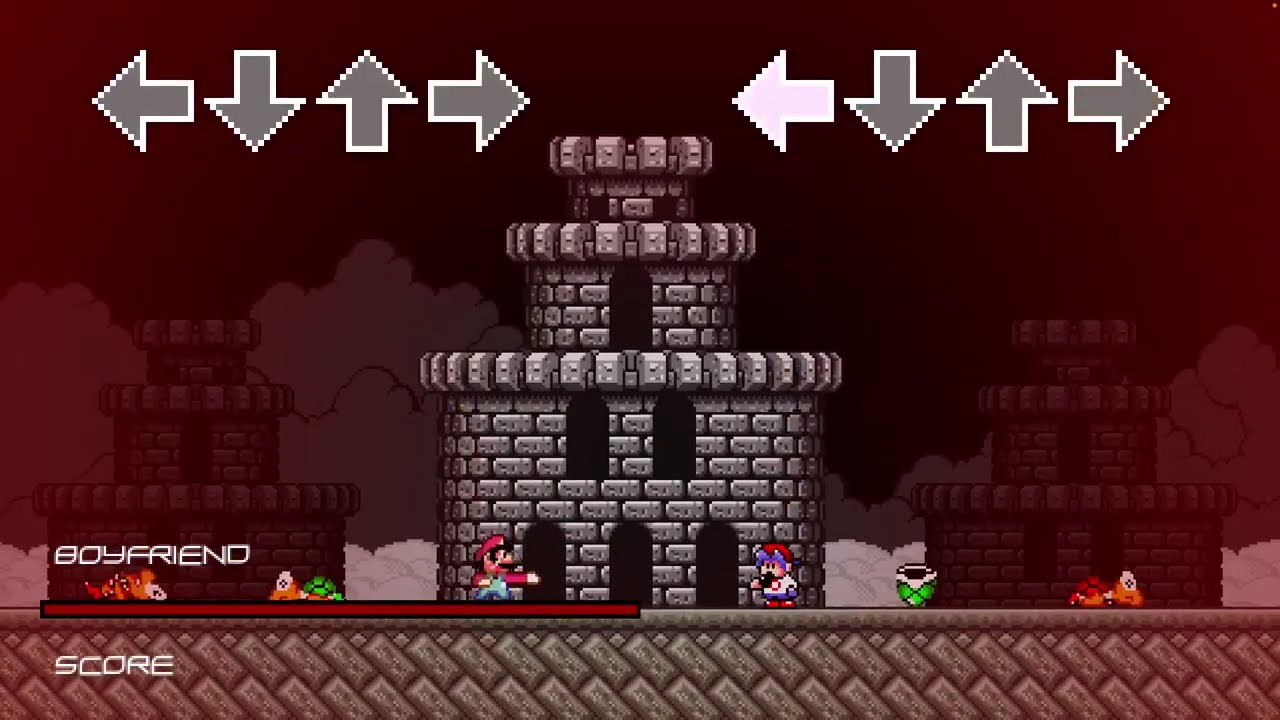 Friday Night Combat (featuring Super Mario)