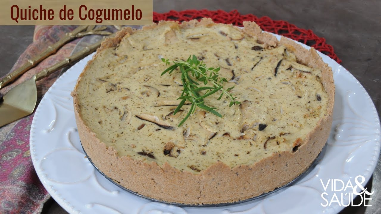 Receita: Quiche de cogumelo / Tema: Acessibilidade Urbana para Deficientes Físicos (22/04/19)