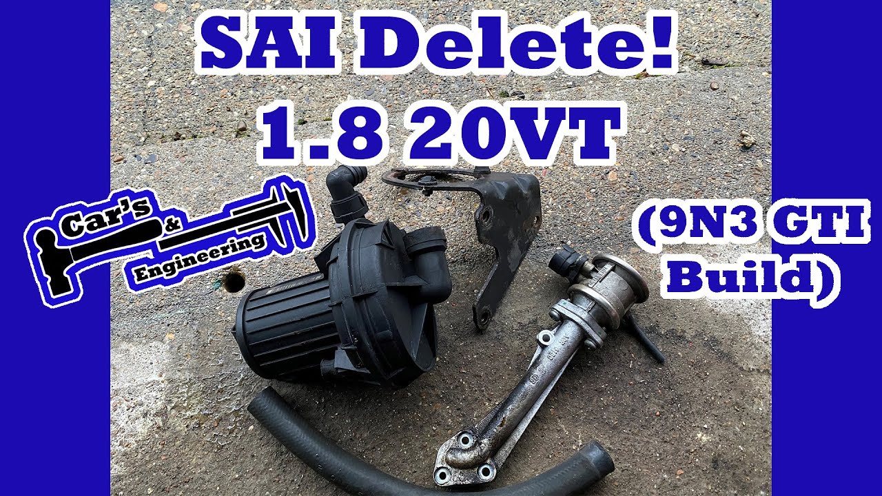 Secondary air injection delete! SAI Delete Polo 9N3 GTI 1.8 20VT