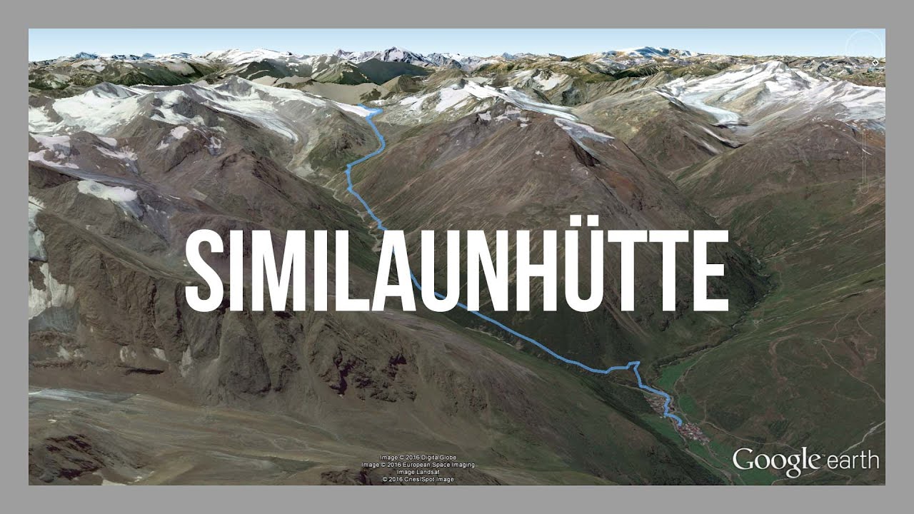 Wanderung Vent - Martin Busch H&uuml;tte &ndash; Similaunh&uuml;tte | Wandern im &Ouml;tztal Tirol | GPS-Track
