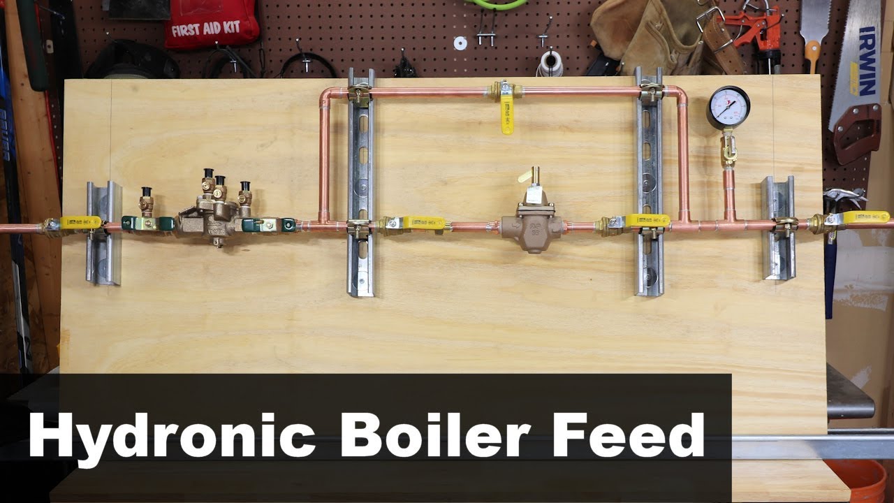Hydronic Boiler Feed Line Build