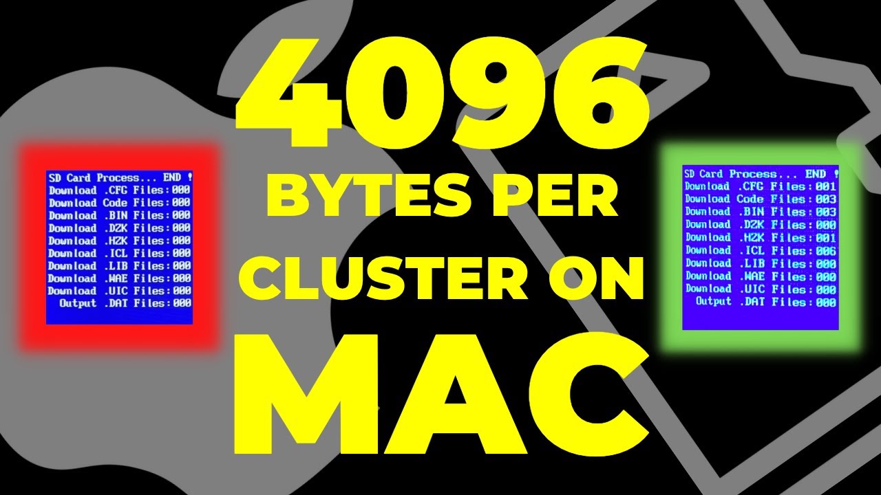 How to Format/Partition SD Card to 4096 Bytes per Cluster on Mac | 3D Printer Firmware Flash (2023)