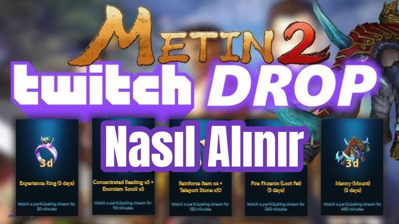 Metin2 TR Twitch Drop'ları Nasıl Alınır? (Adım Adım Rehber) #metin2