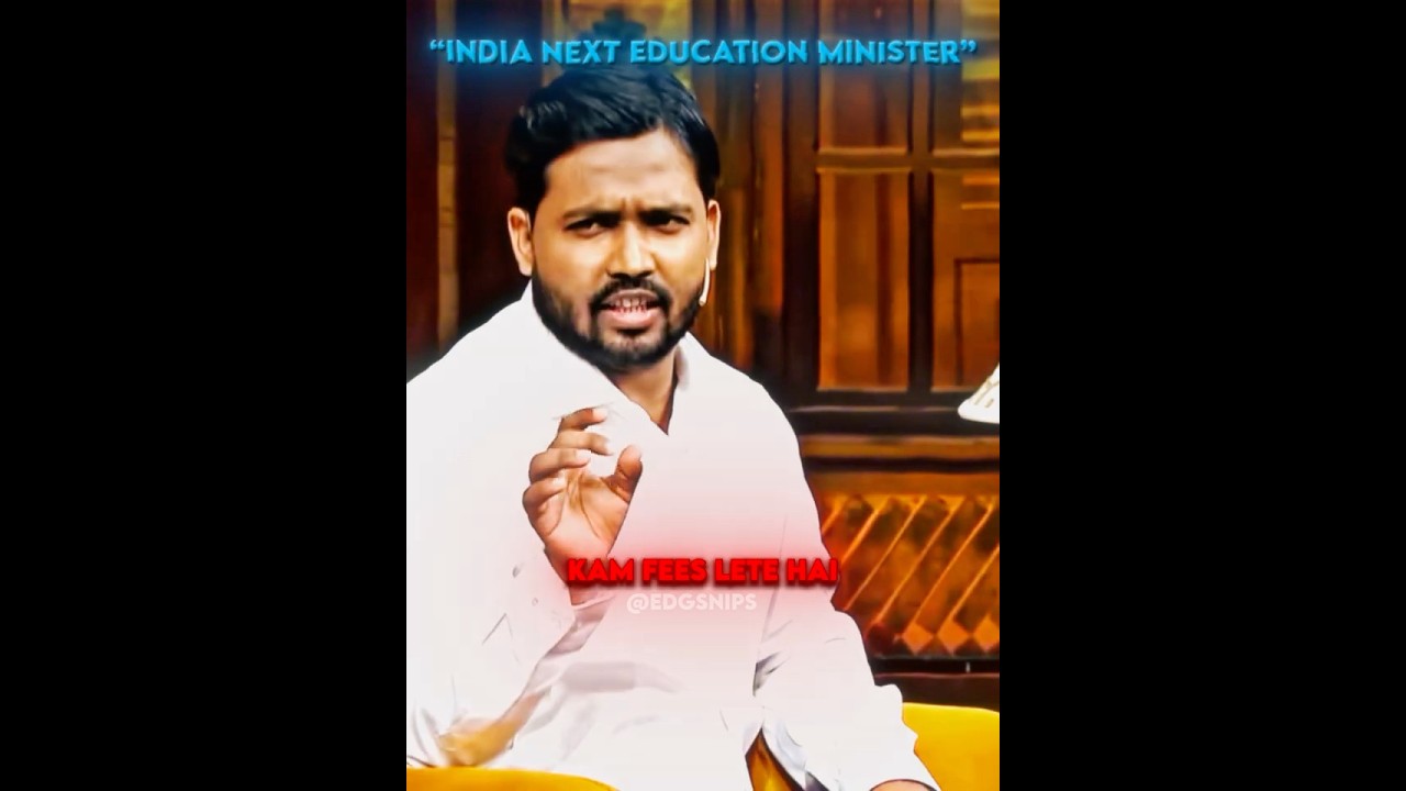 He Deserve To Be Education Minister🔥!
