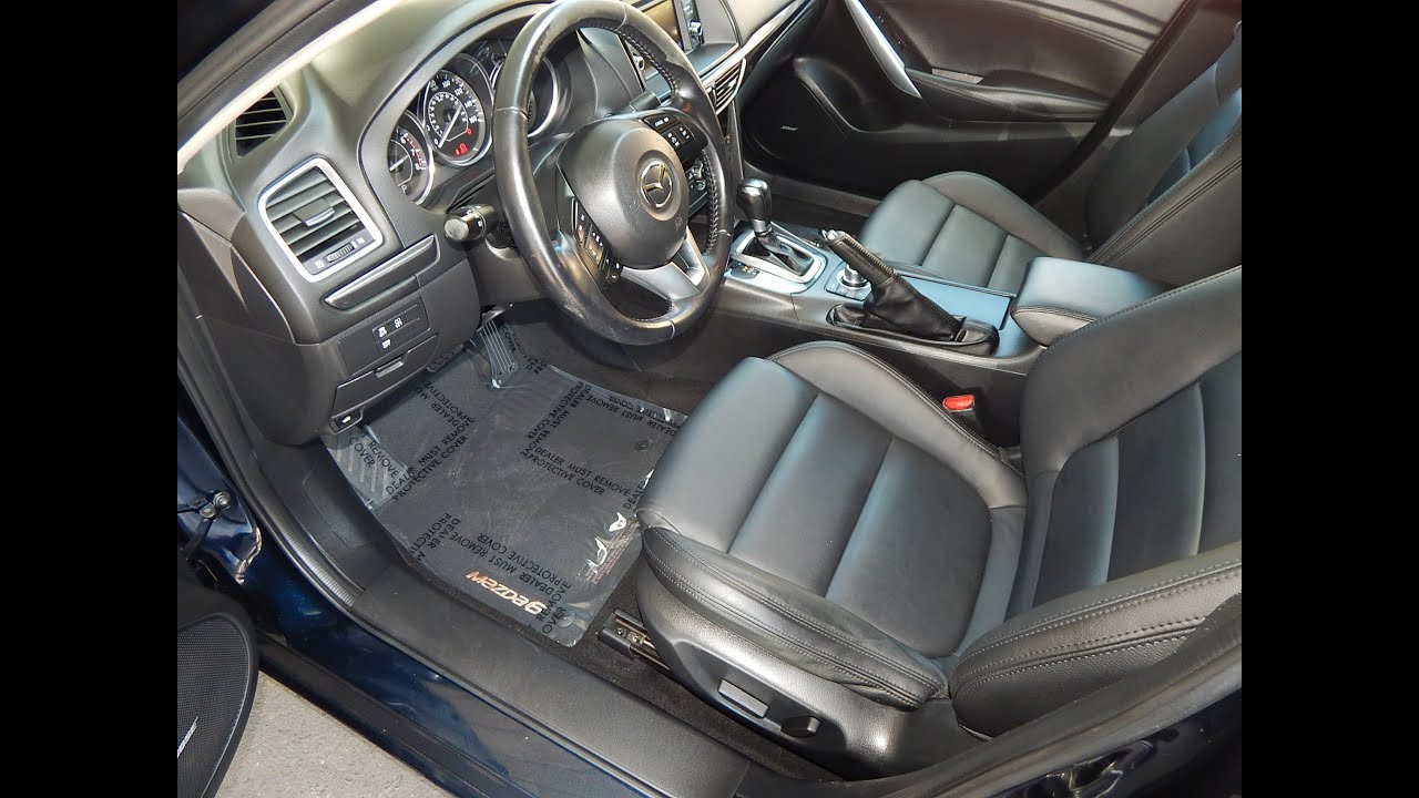 2015 Mazda6 i Touring sedan complete TEST DRIVE video review!