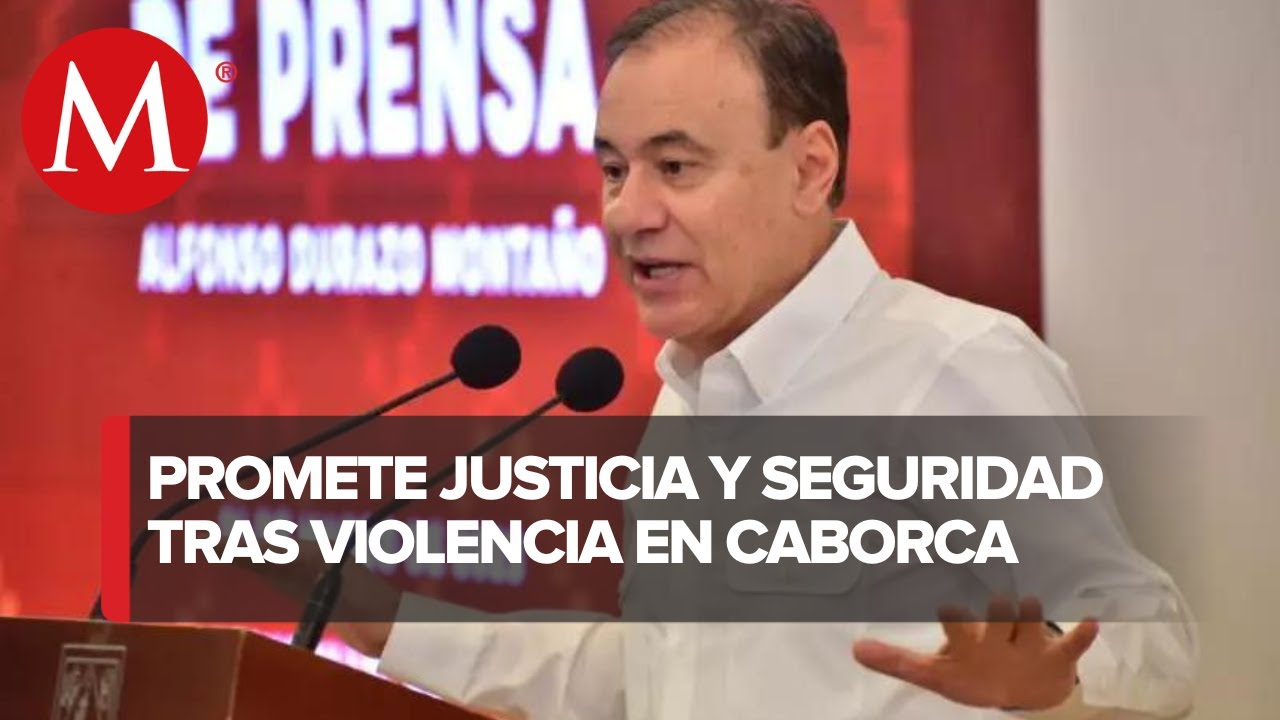 Tras enfrentamientos en Caborca, se trabaja en detenci&oacute;n de generadores de violencia: Durazo
