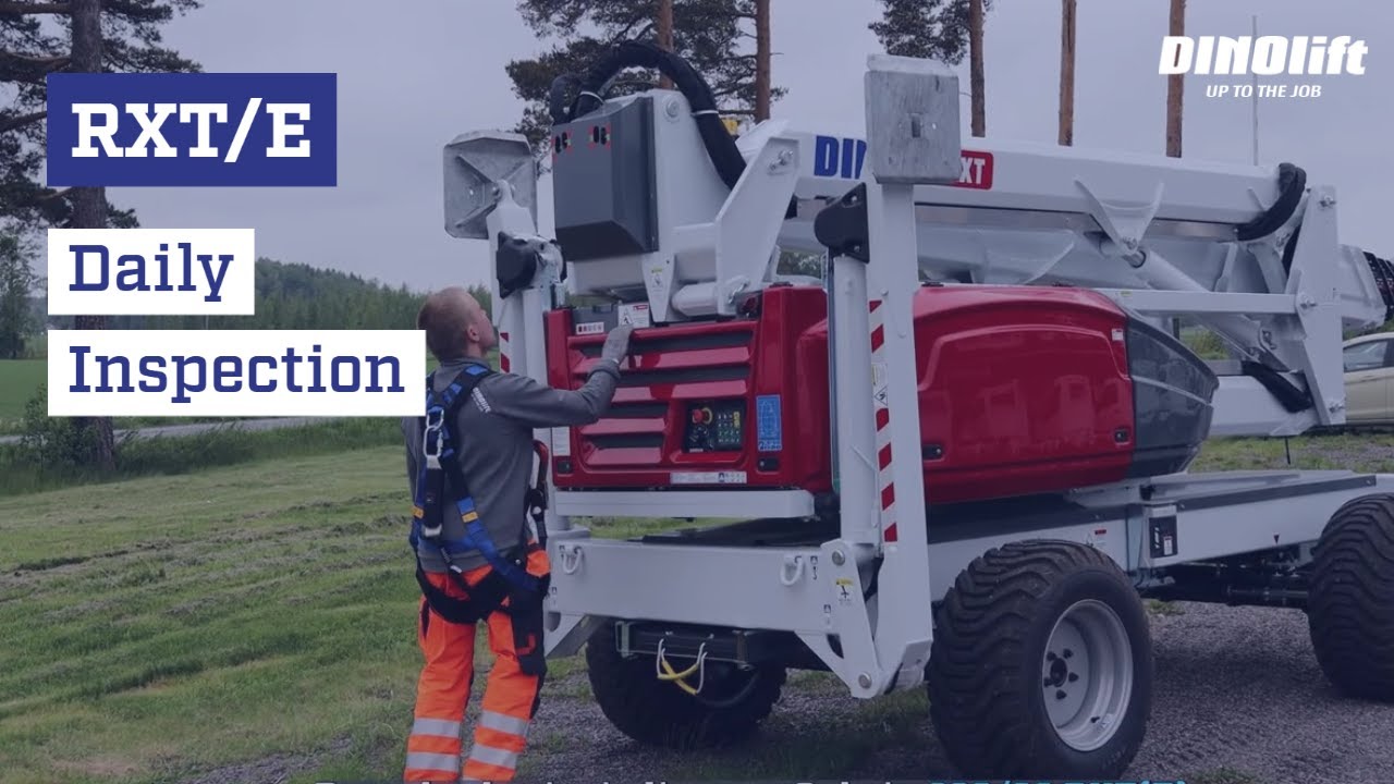 DINO RXT/E Series: Daily Inspection
