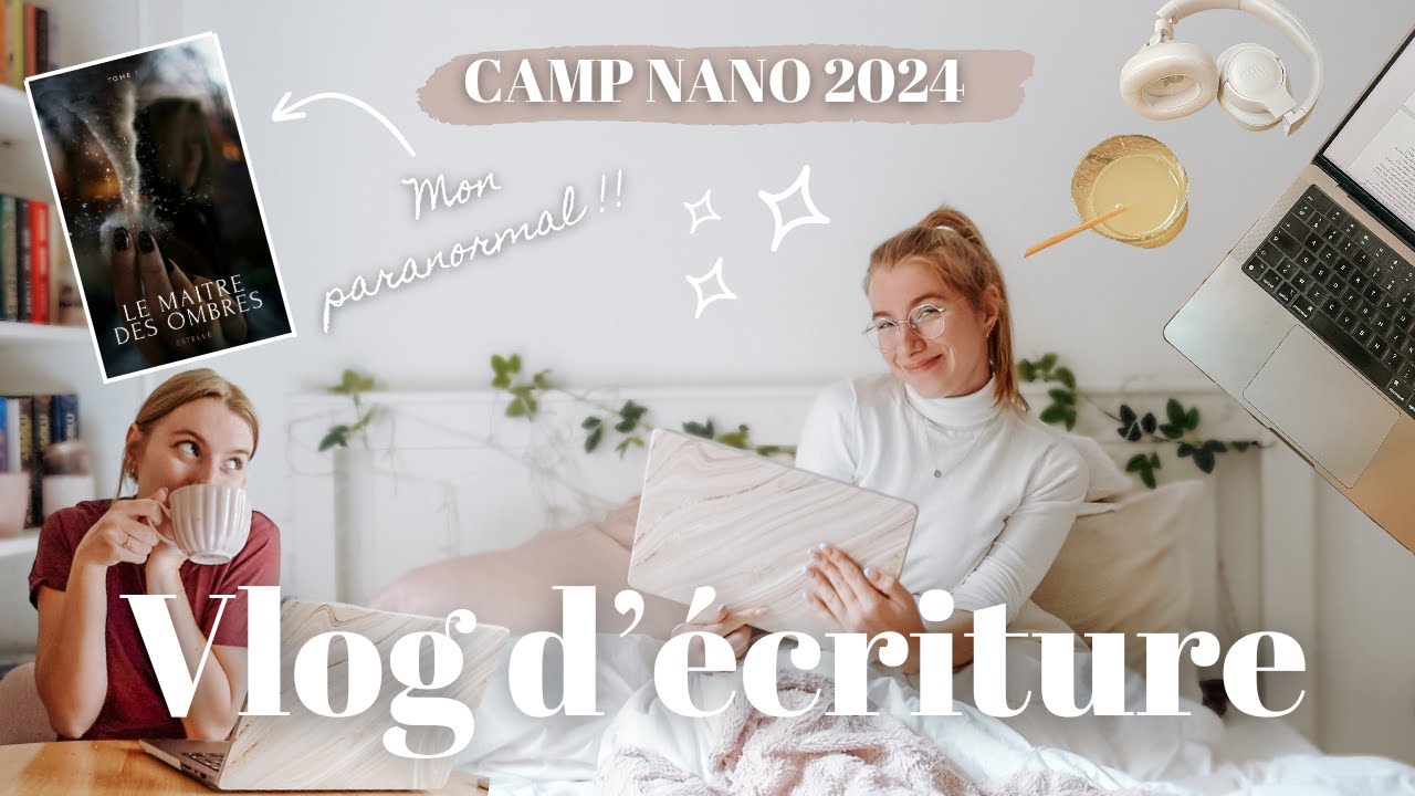 VLOG D'ÉCRITURE N°25 : je réécris mon paranormal en 1 mois✨🌪️ 🖤 ( je l'aime finalement )