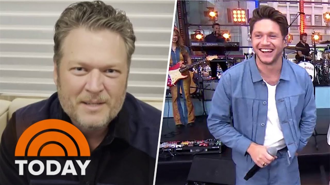 Blake Shelton wishes Niall Horan luck ahead of TODAY concert