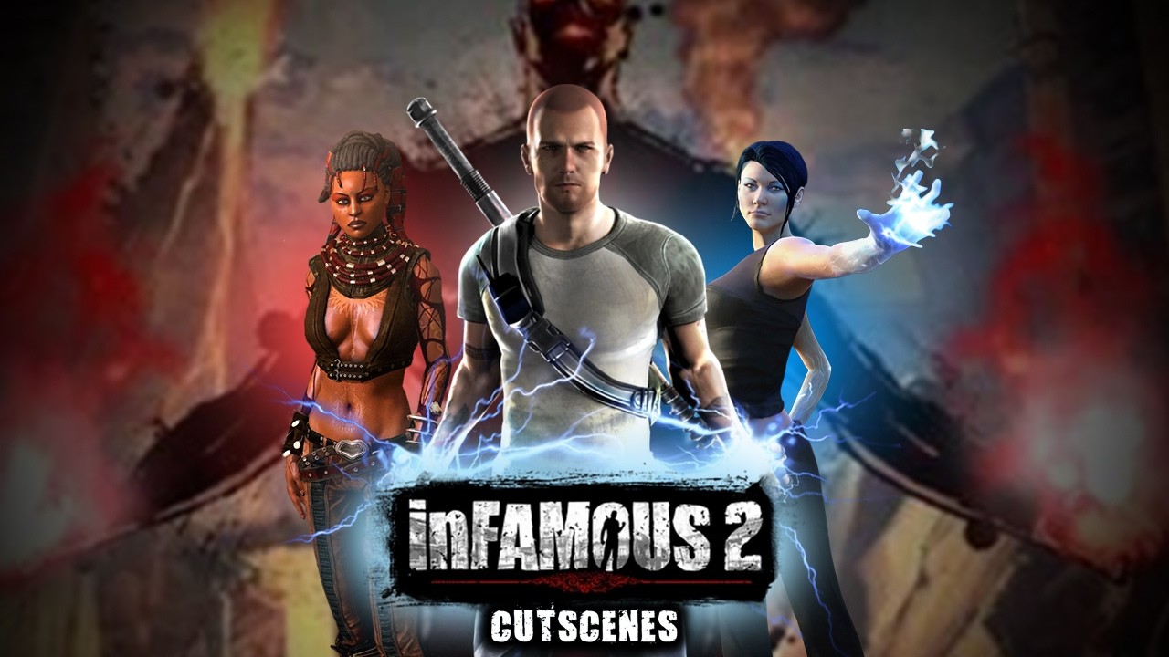 inFamous 2 cutscenes (With Good Karma Ending)