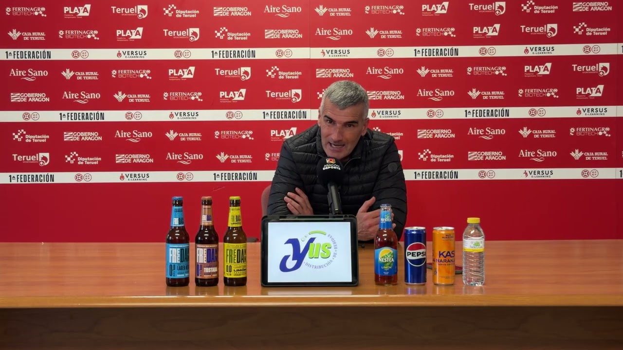 CD TERUEL VS REAL MURCIA | RUEDA DE PRENSA DE VICENTE PARRAS