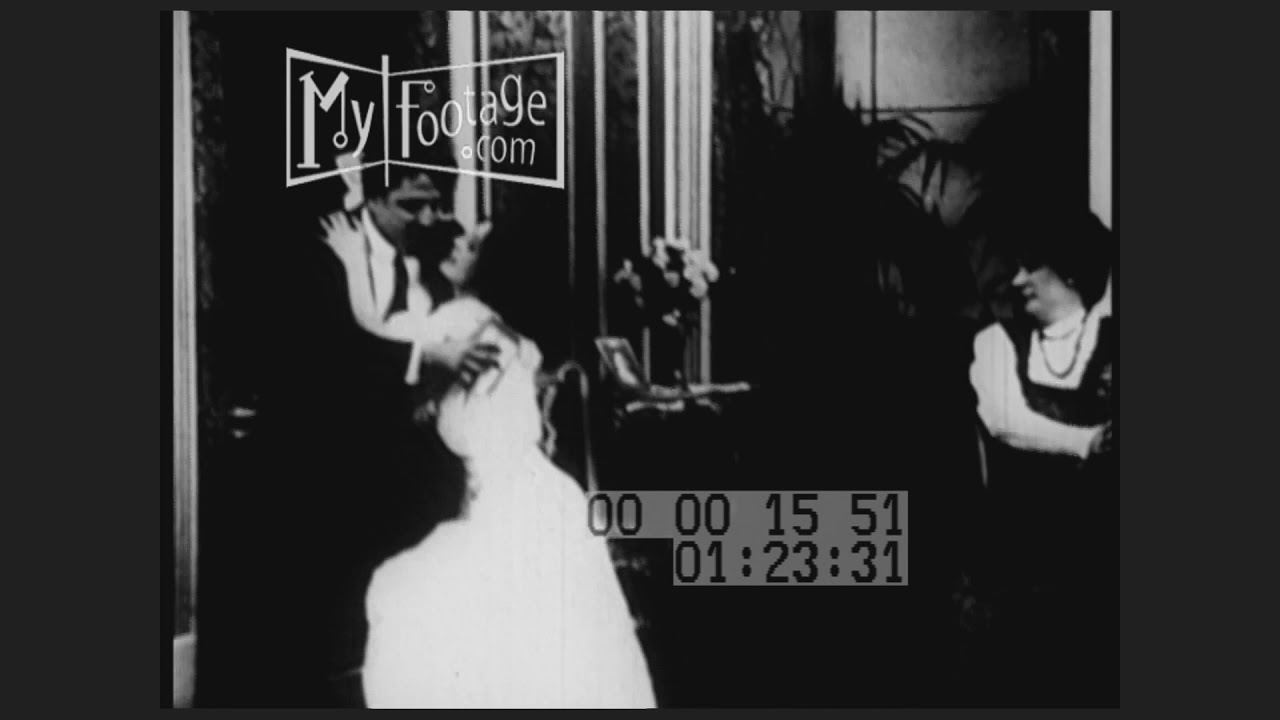 1900s Silent Nickelodeon Scene