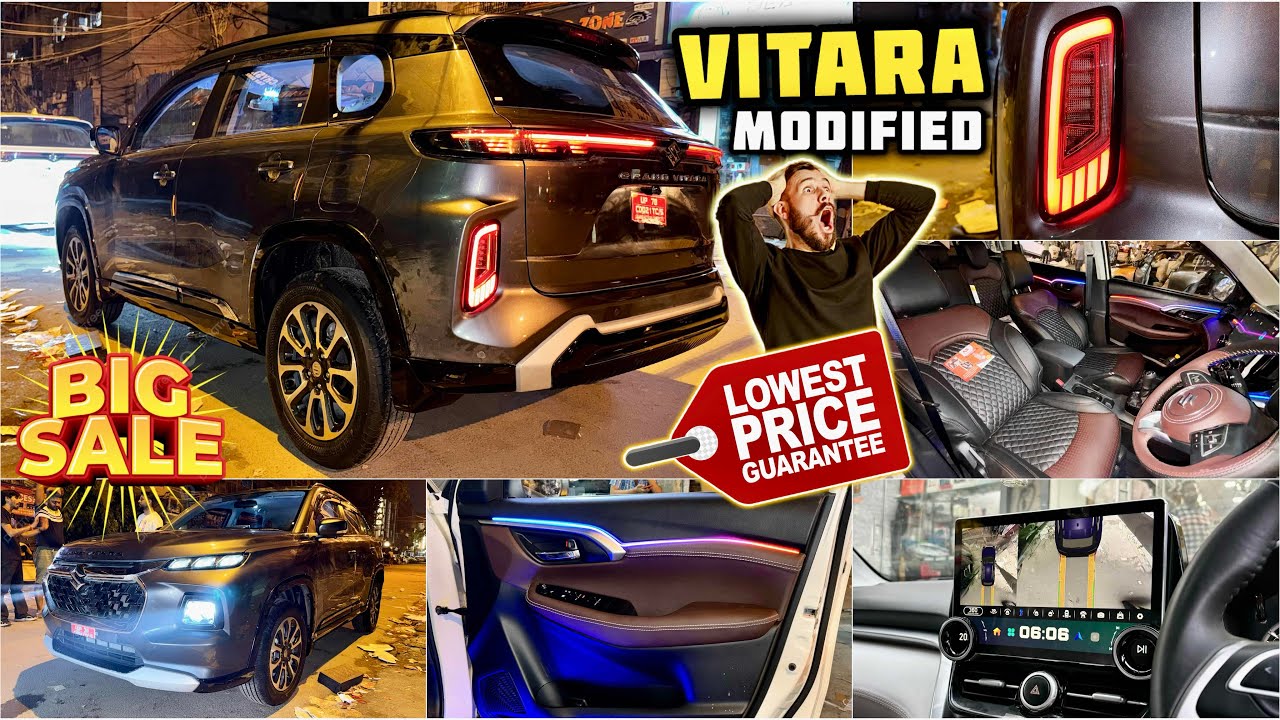 2024 Grand Vitara Sigma Base to Top Modification ✅ Grand Vitara Sigma Modified ✅