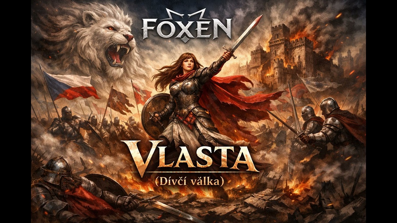 🛡️ FOXEN &ndash; &bdquo;Vlasta (D&iacute;vč&iacute; v&aacute;lka)&ldquo; &ndash; (Official Music Video)