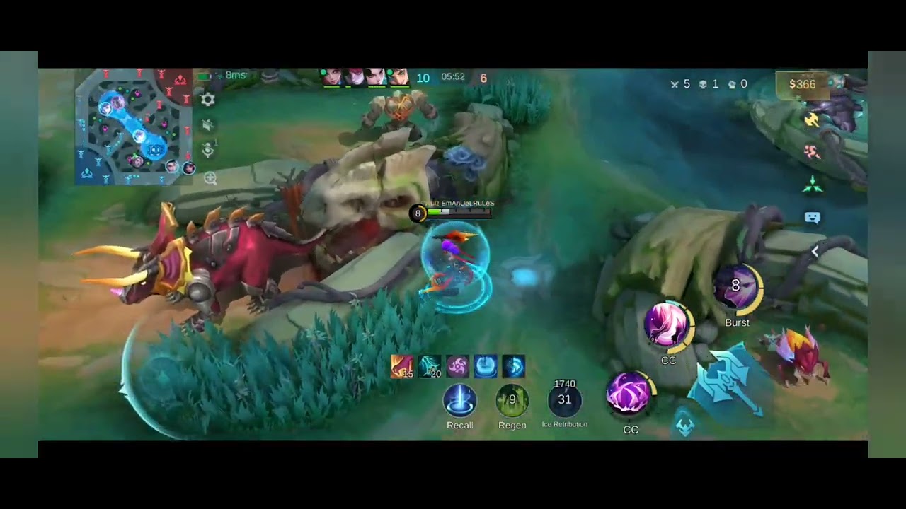 Mobile Legends bang bang Rank match. Hyper Martis pro built gameplay MLBB. Easy win 💪 ml jungler.