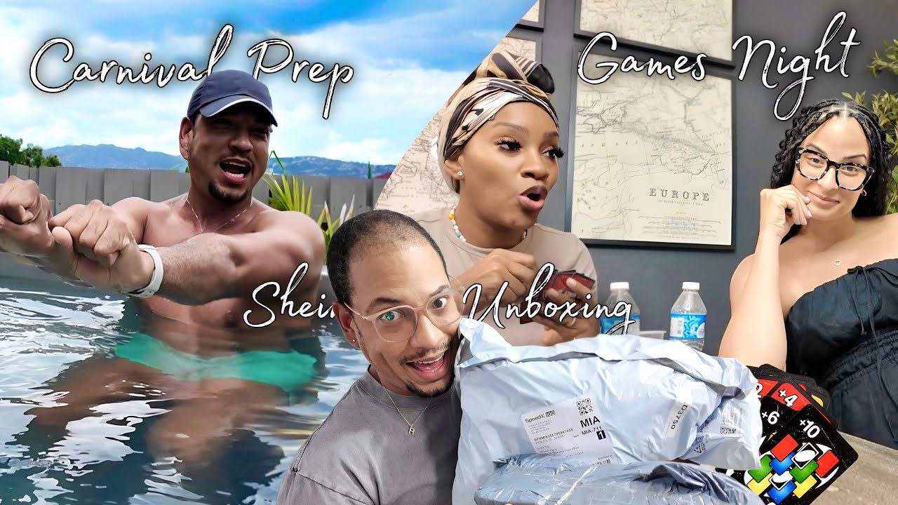 CARNIVAL PREP + INTENSE GAMES NIGHT + HUGE SHEIN HAUL | QUITE PERRY