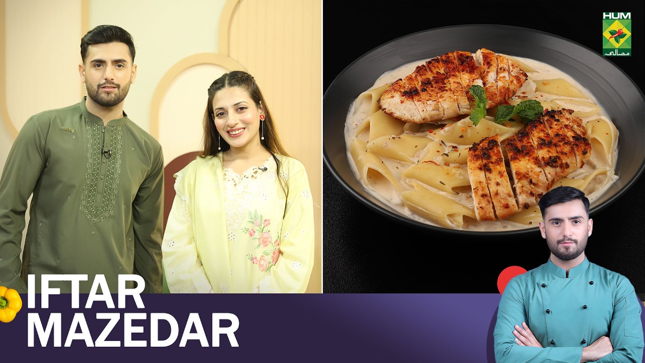 Fajar Shaikh | Rose Sago Drink & Alfredo Pasta | Iftar Mazedar with Saad | 18 Mar 2026 | Masala TV