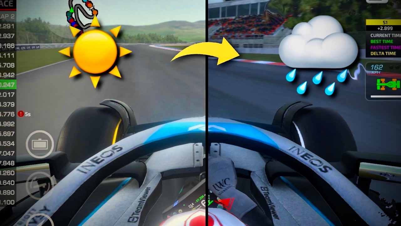 Slick Tires in Heavy Rain?! Sudden Rain brought CHAOS!!: Monoposto Career mode Season 2 Rd 9
