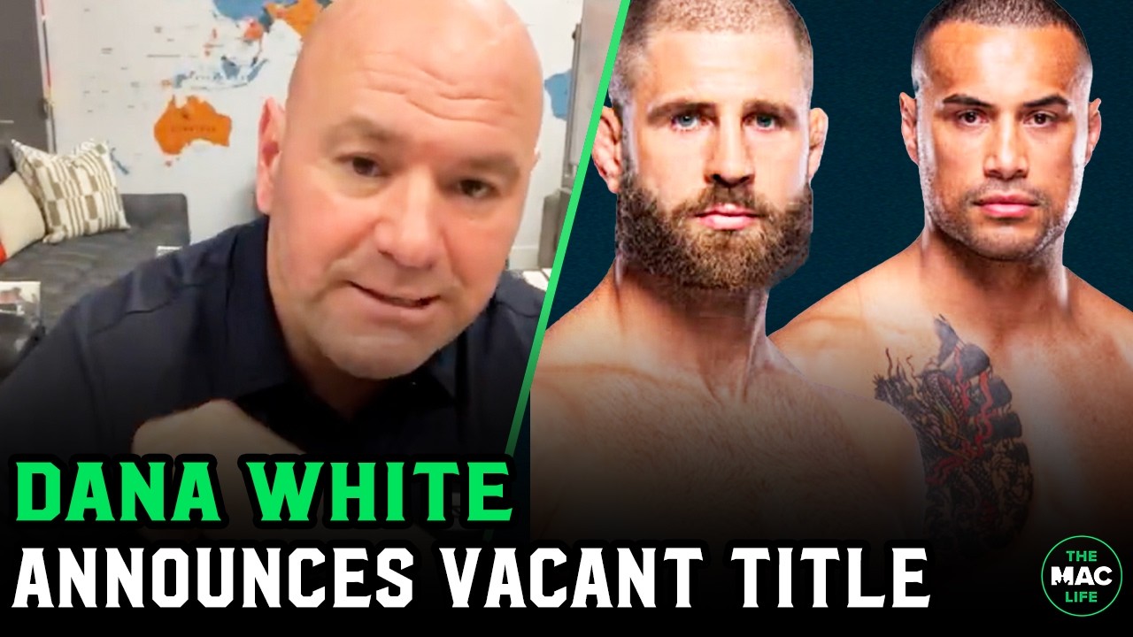 Dana White Announces Jiri Prochazka vs. Carlos Ulberg for VACANT 205-pound title