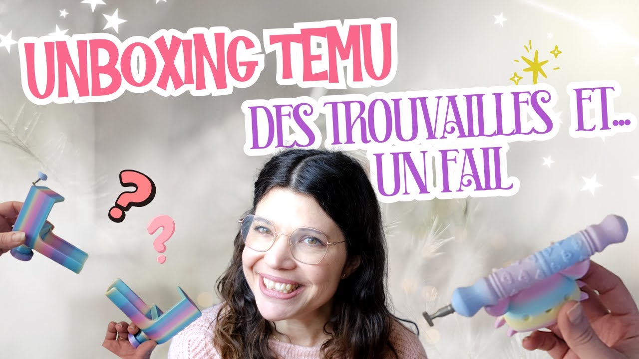 Unboxing Temu : des pépites… et un truc complètement raté 😬