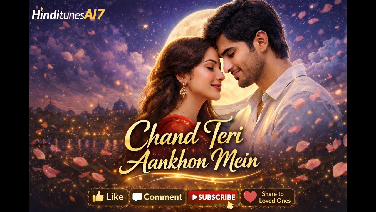 “Chand Teri Aankhon Mein” #india #music #love #subscribe #song #like #fyp #everyone#follow #support