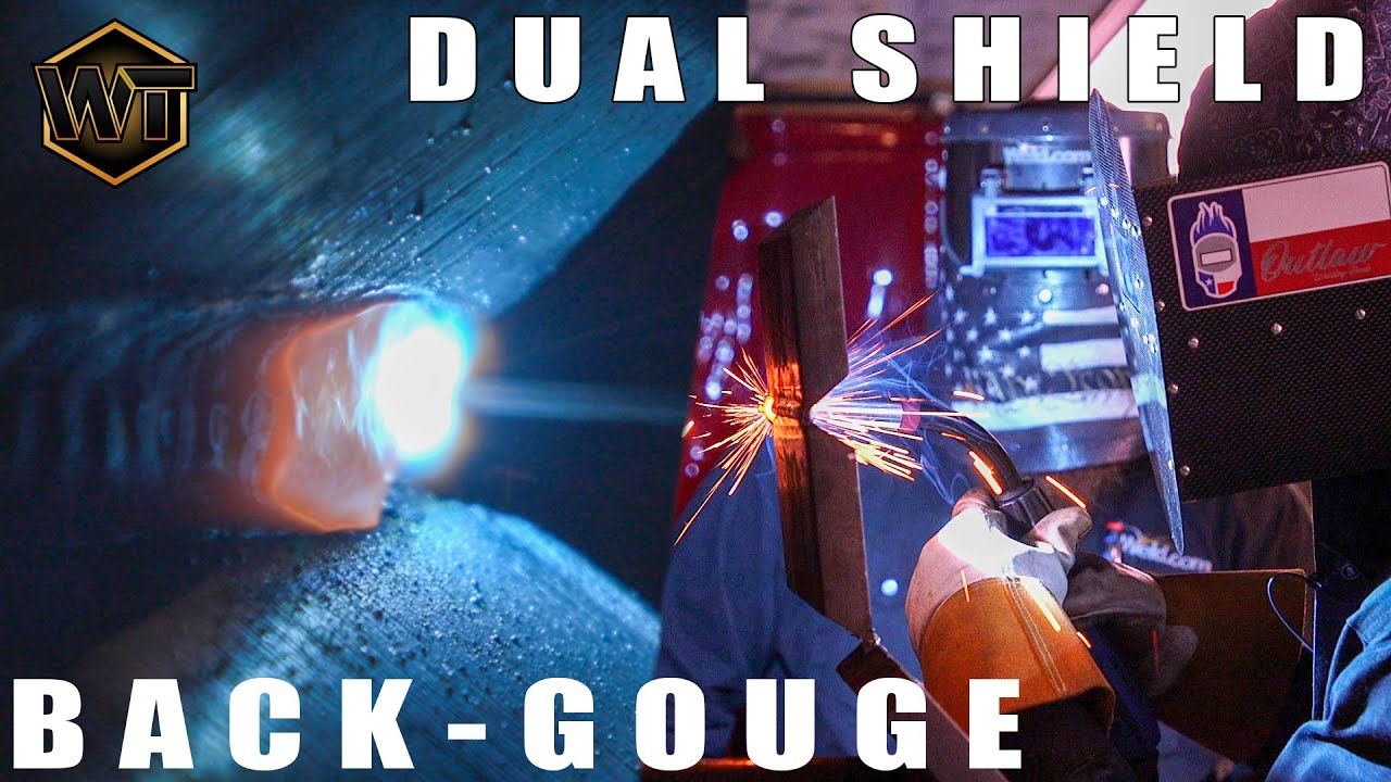 2G Dual Shield Welding | Back-gouge featuring Weld.Com