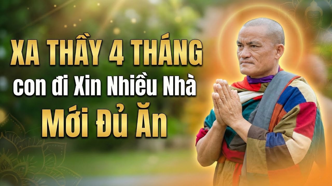 Nhìn Sư Phúc Giác Gầy Đen, Rắn Rỏi Sau 4 Tháng Xa Thầy, Ai Cũng Xúc Động Khi Nghe Tâm Sự