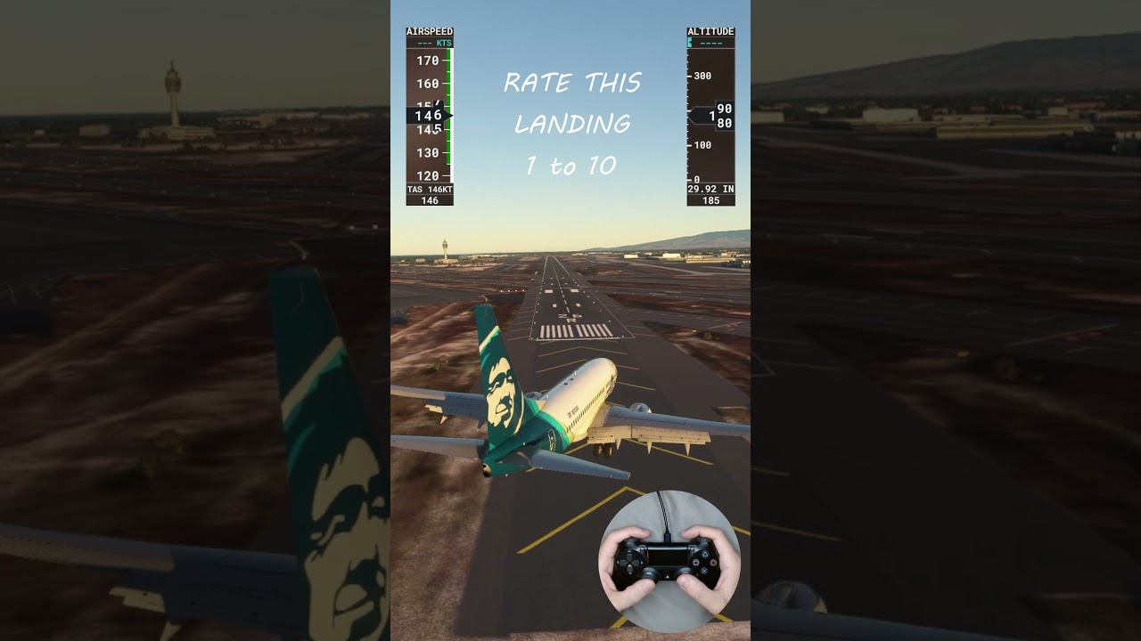 Alaska Airline Pilot Attempts Crazy Emergency Landing - Microsoft Flight Simulator 2020