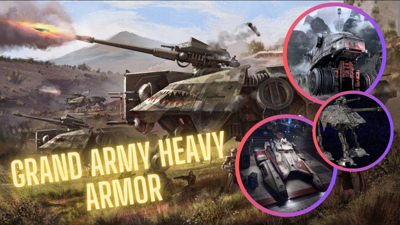 Republic Heavy Walkers and Tanks Explained!