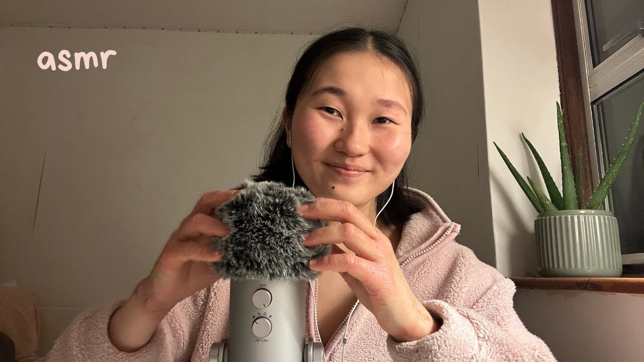 asmr mic scratching + cozy rambles in japanese