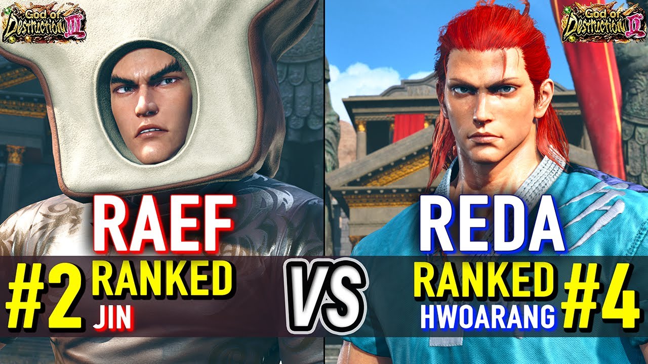 T8 🔥 RAEF (#2 Ranked Jin) vs REDA (#4 Ranked Hwoarang) 🔥 Tekken 8 High Level Gameplay
